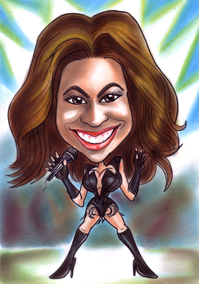 beyonce caricature
