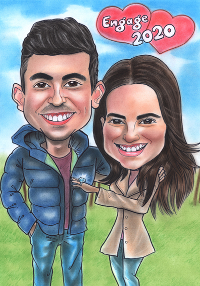 Engage 2020 caricature