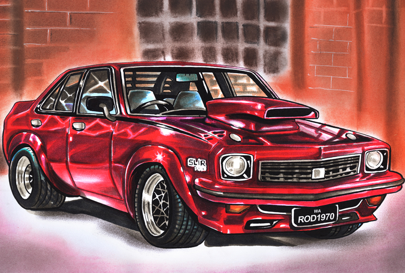 Torana caricature